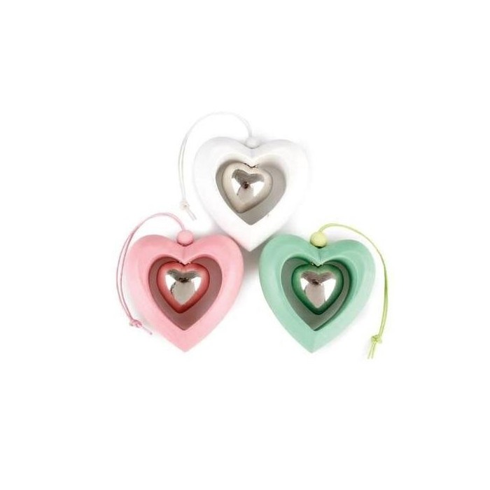 CUORE 3COL 6XH6X15CM